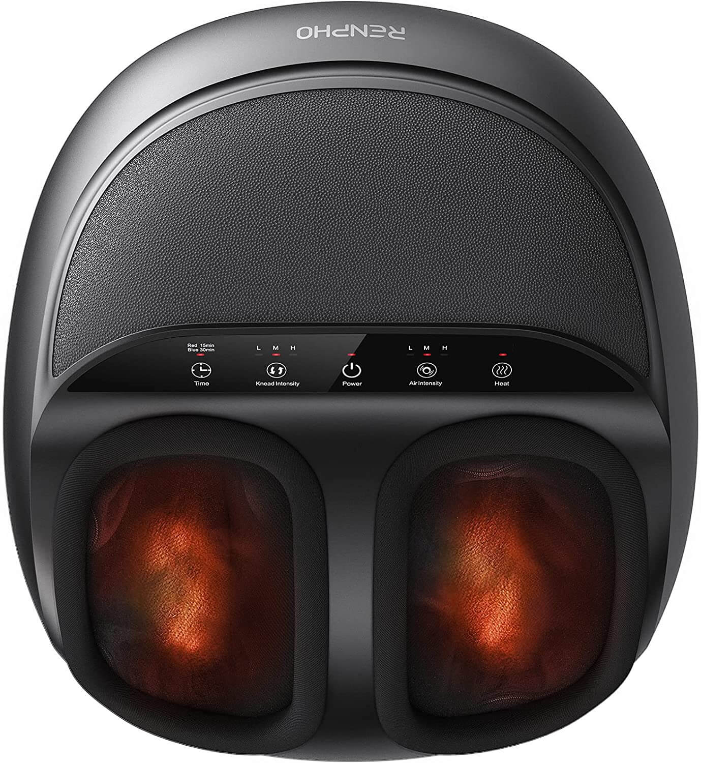 round foot massager with heat