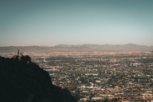 View of Phoenix, Arizona skyline