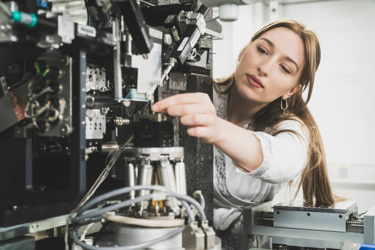 Ida Fazlić, phD student at the ESRF