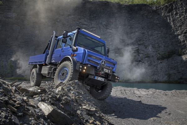 Mercedes Unimog truck