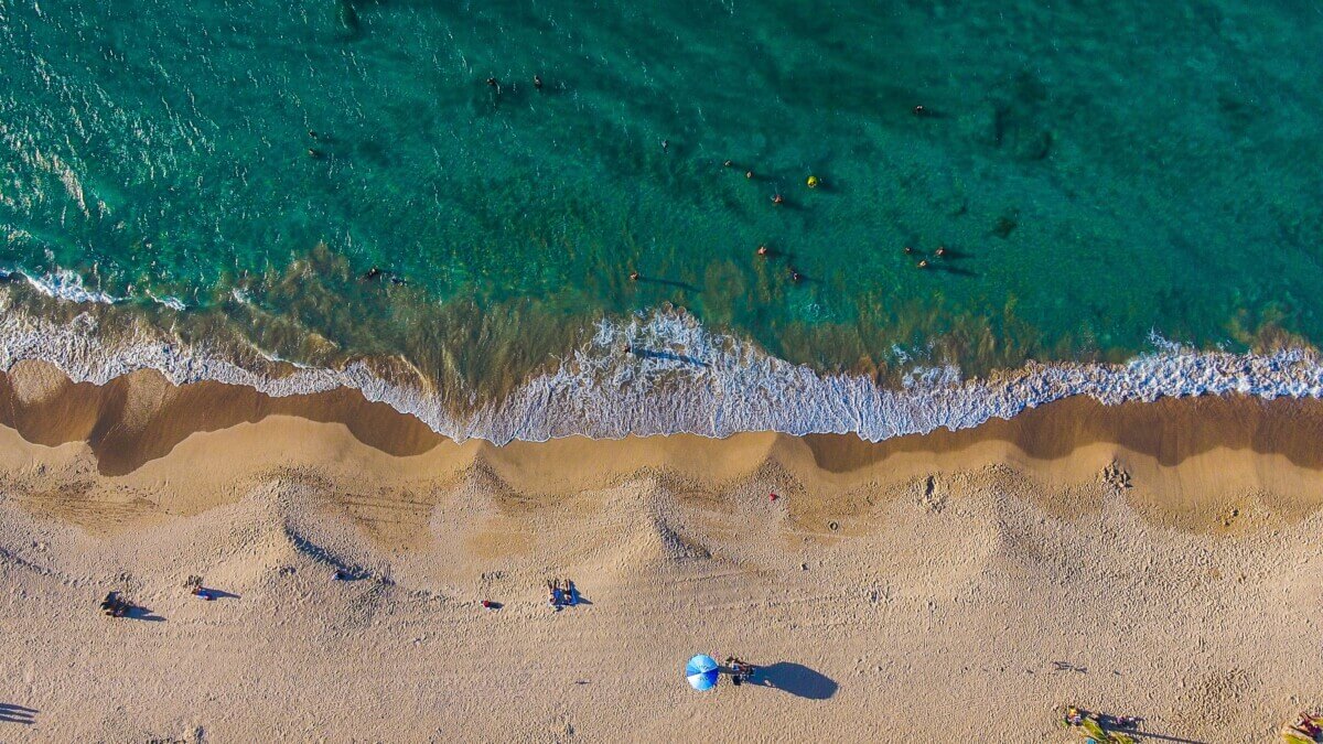 the beach in San Juan, Puerto Rico
