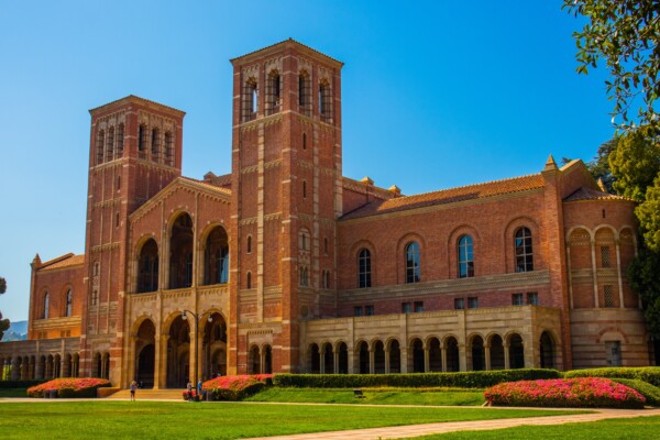 A building at the University of California, Los Angeles (UCLA)