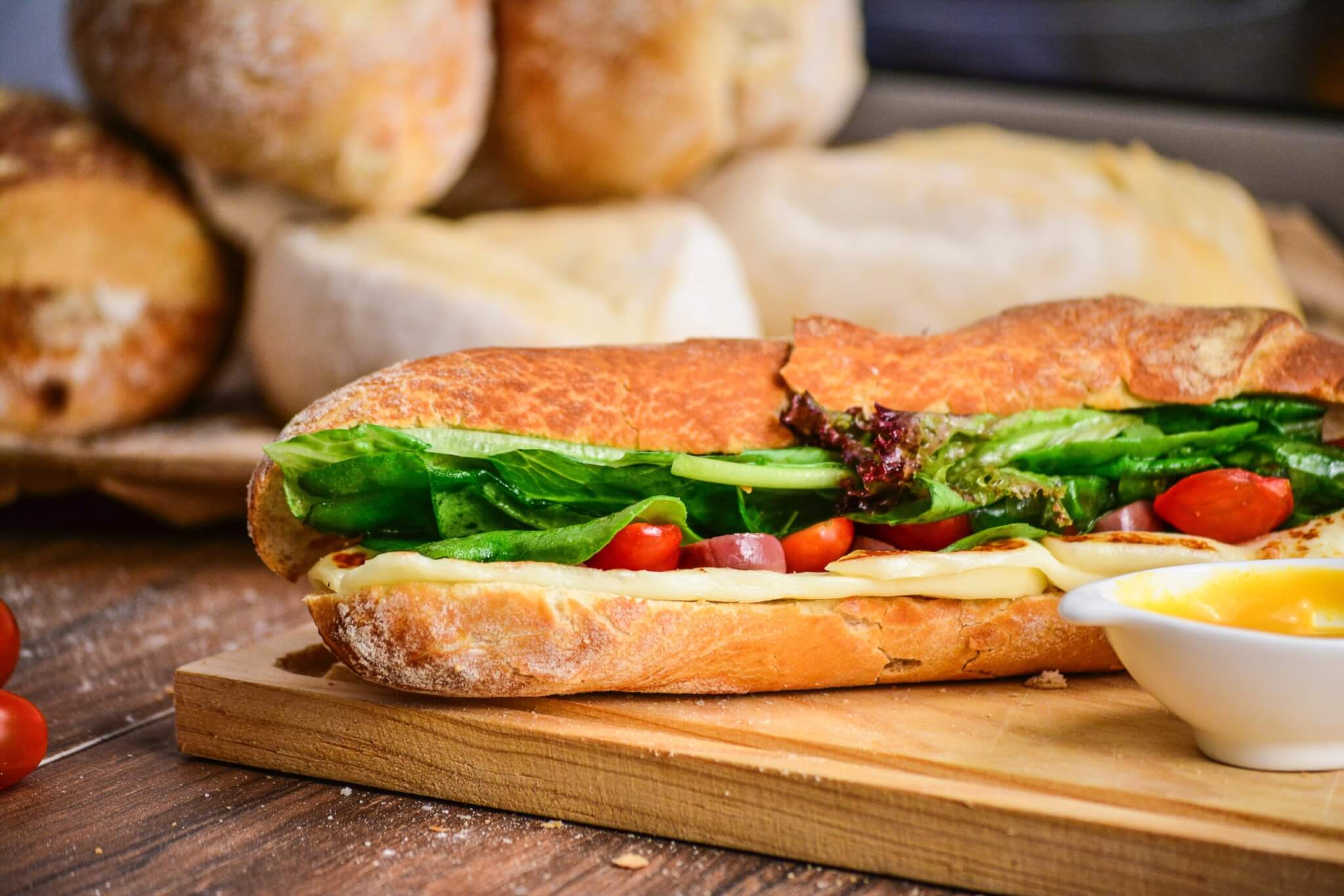 a sub sandwich