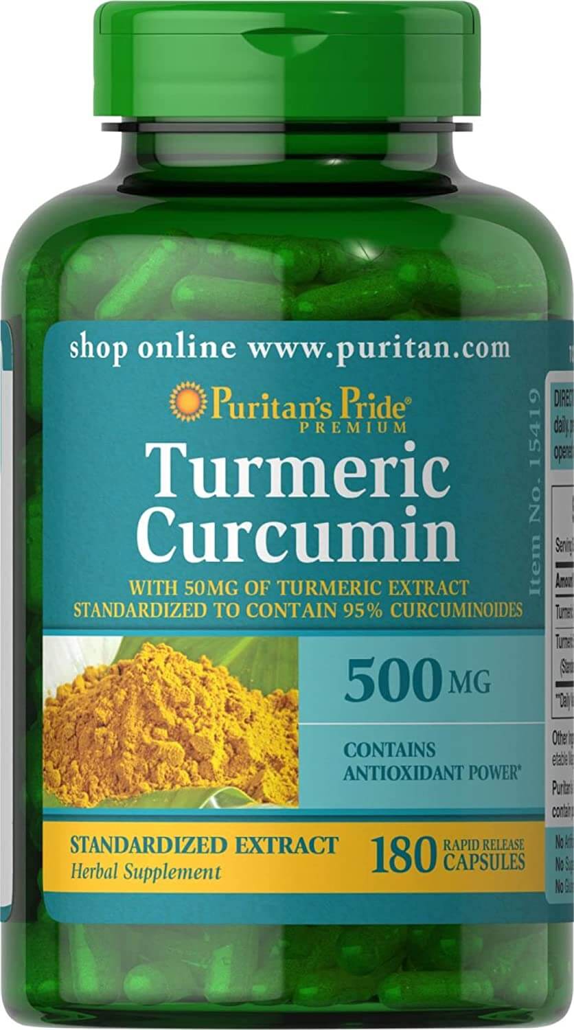 Puritan's Pride Turmeric Curcumin