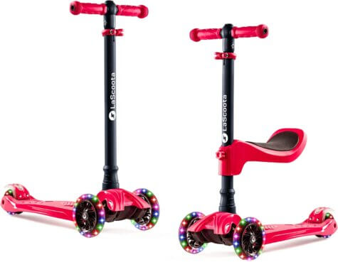 lascoota 2-in-1 kids scooter