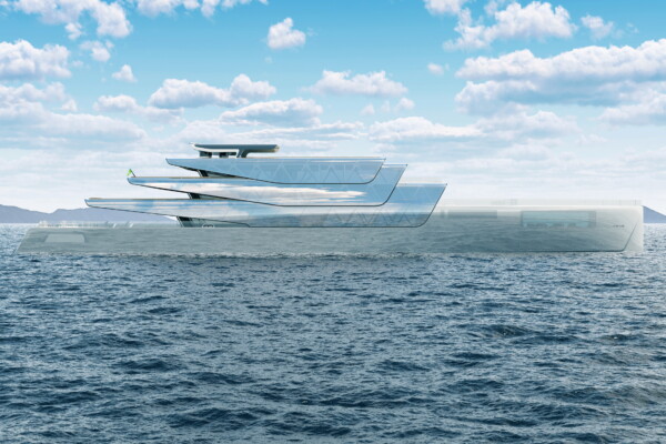 Conceptual image of Pegasus yacht.