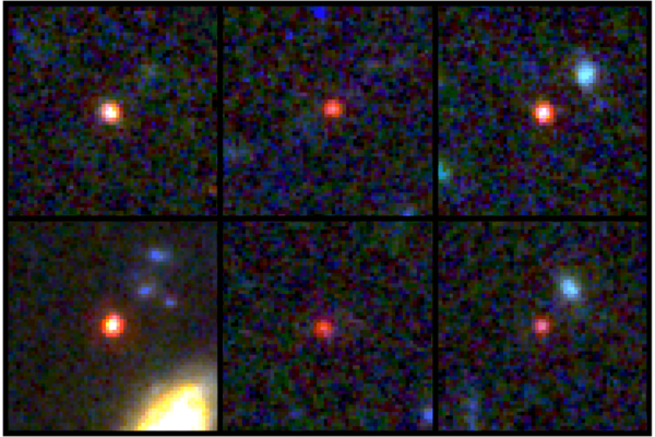 Six potential galaxies discovered