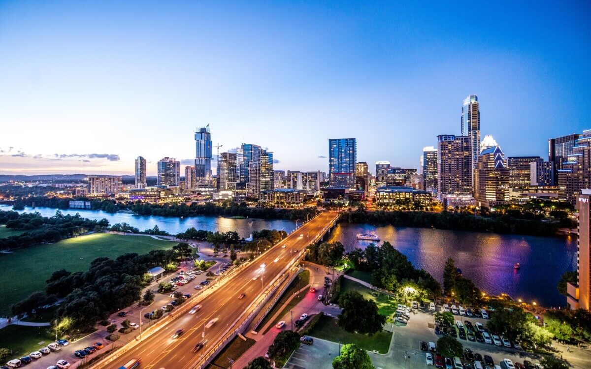 El horizonte de Austin (Foto deCarlos Alfonso en Unsplash)