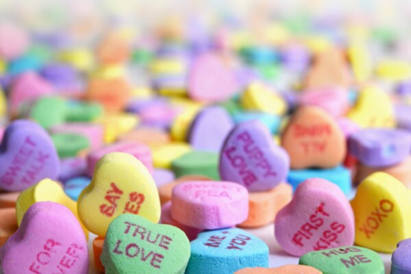 conversation heart candy