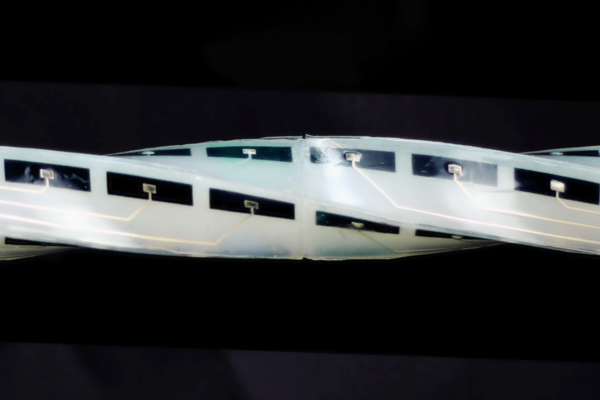 flexible e-skin for soft robots