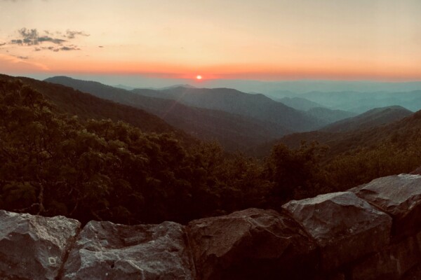 Beautiful view of Shenandoah National Park