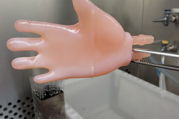 Growing human skin in the lab in the form of a hand