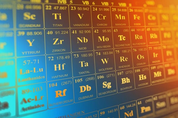 periodic table, chemistry, science