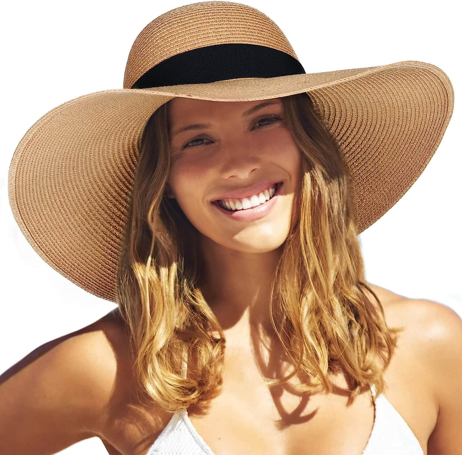 FURTALK UPF 50 Straw Hat