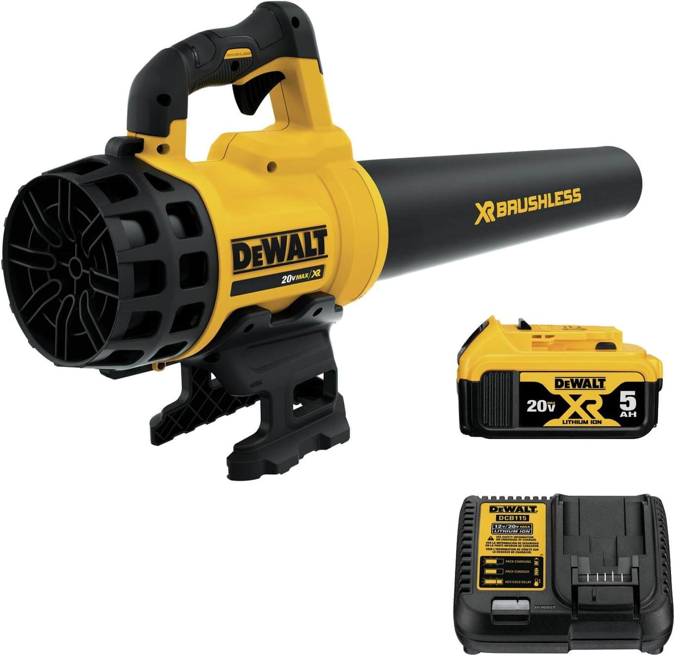 DeWalt Brushless Battery Powered Handheld Leaf Blower