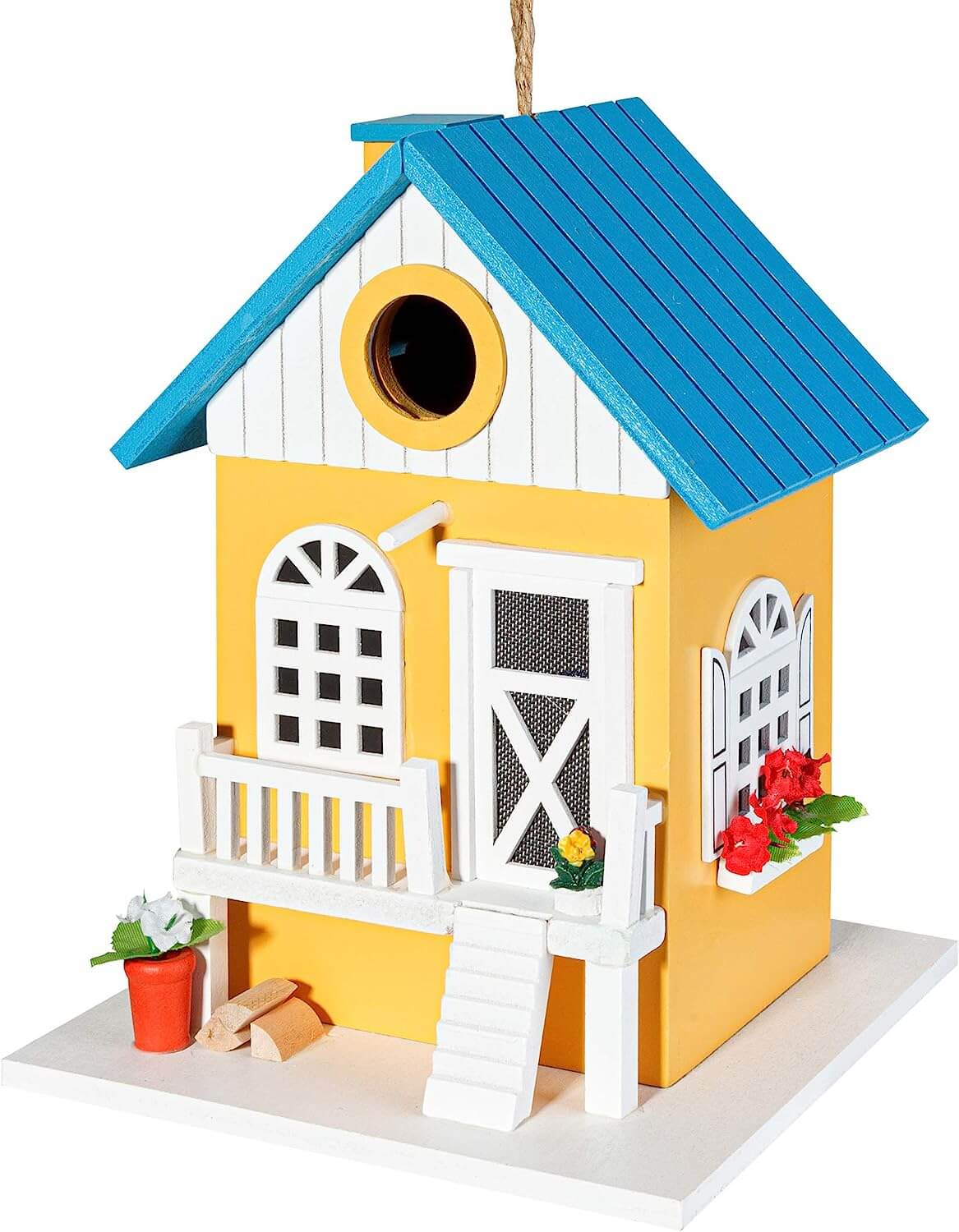 CARTMAN Hanging Colorful Birdhouse Bird Feeder