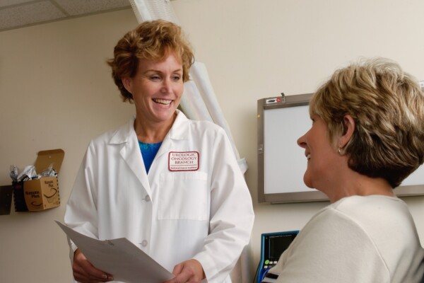 Doctor having consultation with patient