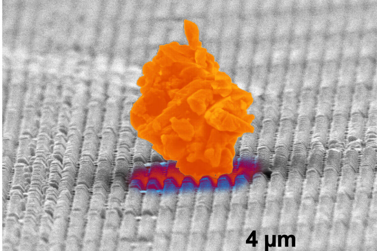 Dust on surface