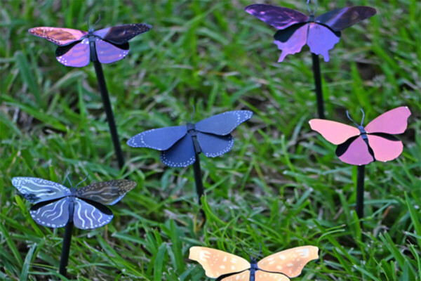 Eco-friendly paint inspired by butterflies
