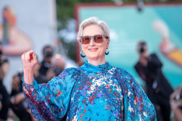 Meryl Streep walks the red carpet ahead of the "The Laundromat" screening during the 76th Venice Film Festival.