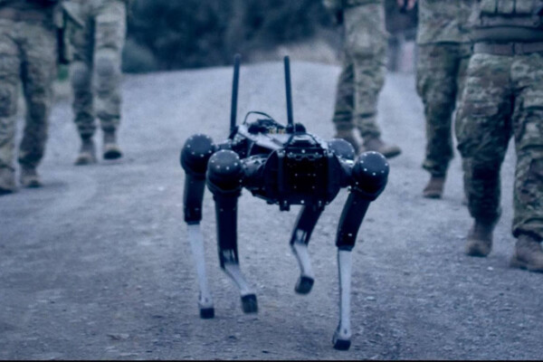 Mind-controlled robot dog