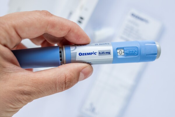 Patient preparing Semaglutide Ozempic injection