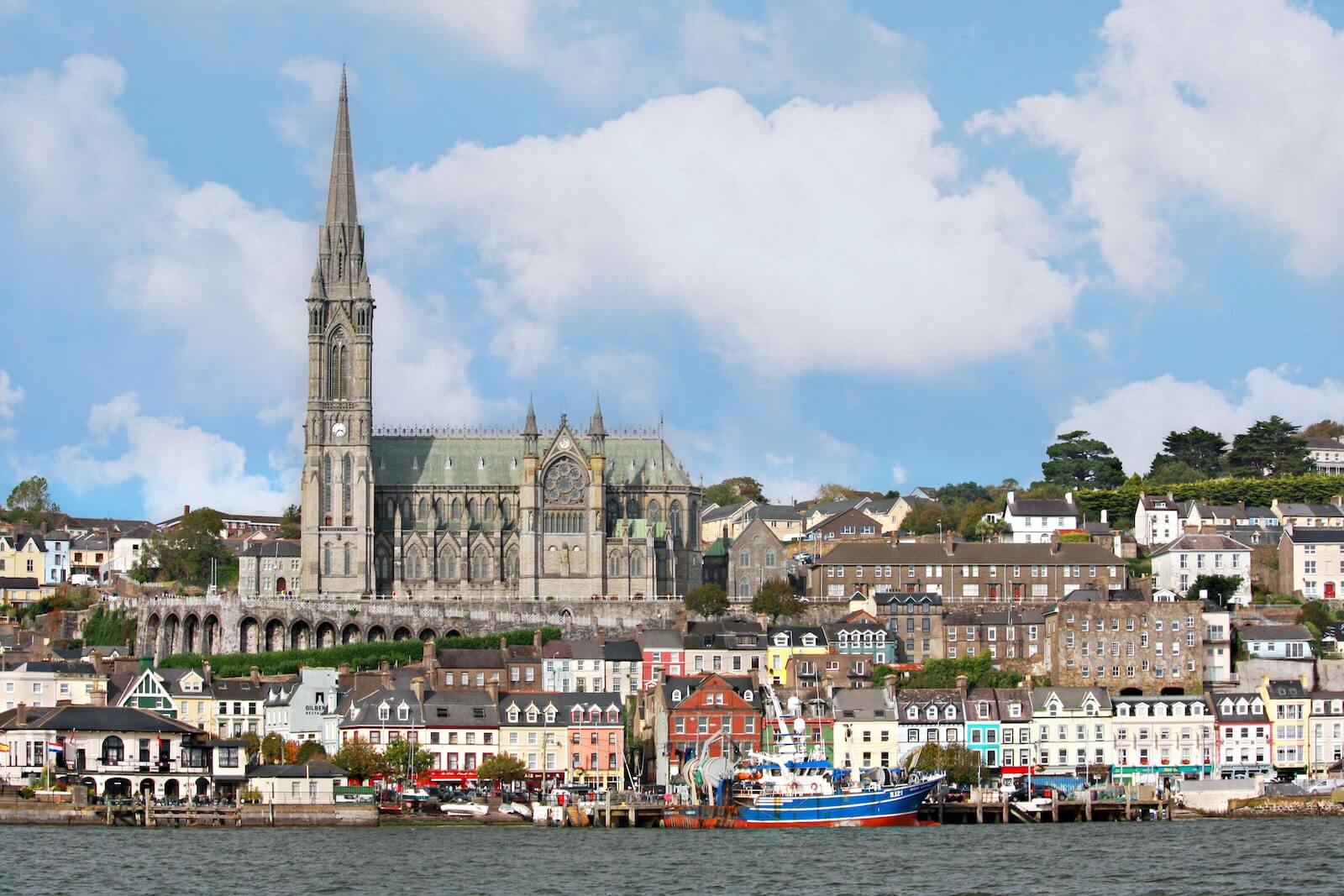 Ireland buildings and water