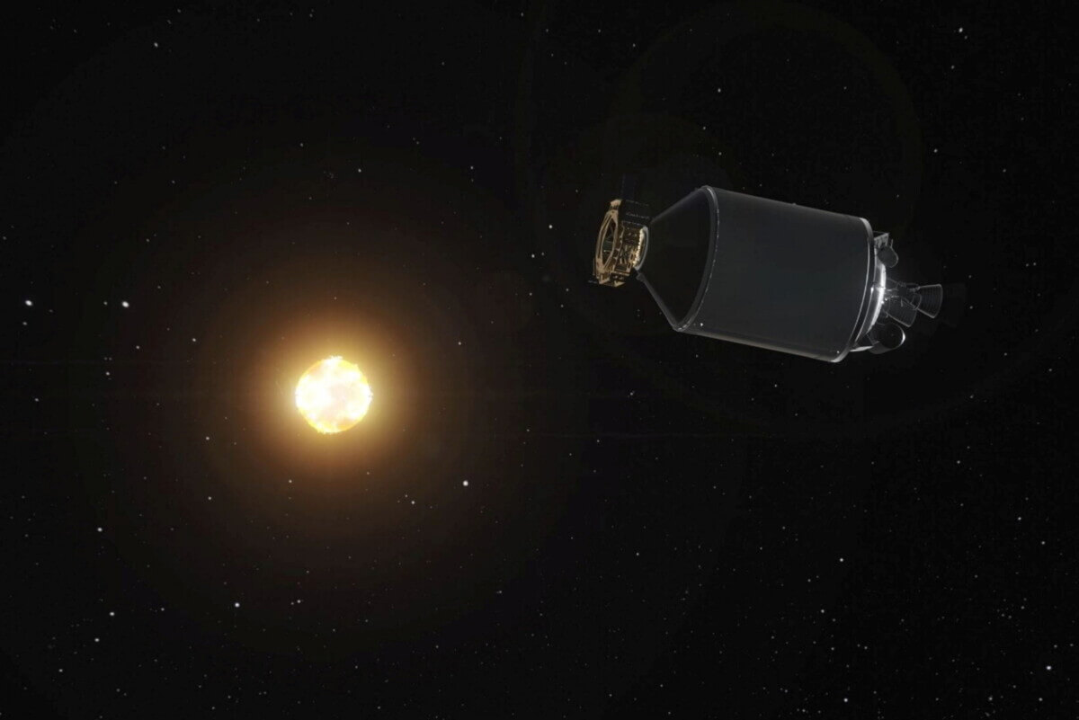 Illustration of Enterprise spacecraft