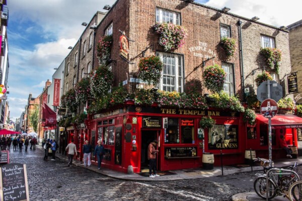 The Temple Bar in Dublin, Ireland