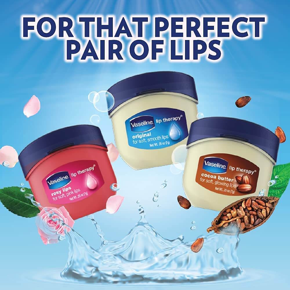 Vaseline Lip Therapy Trio