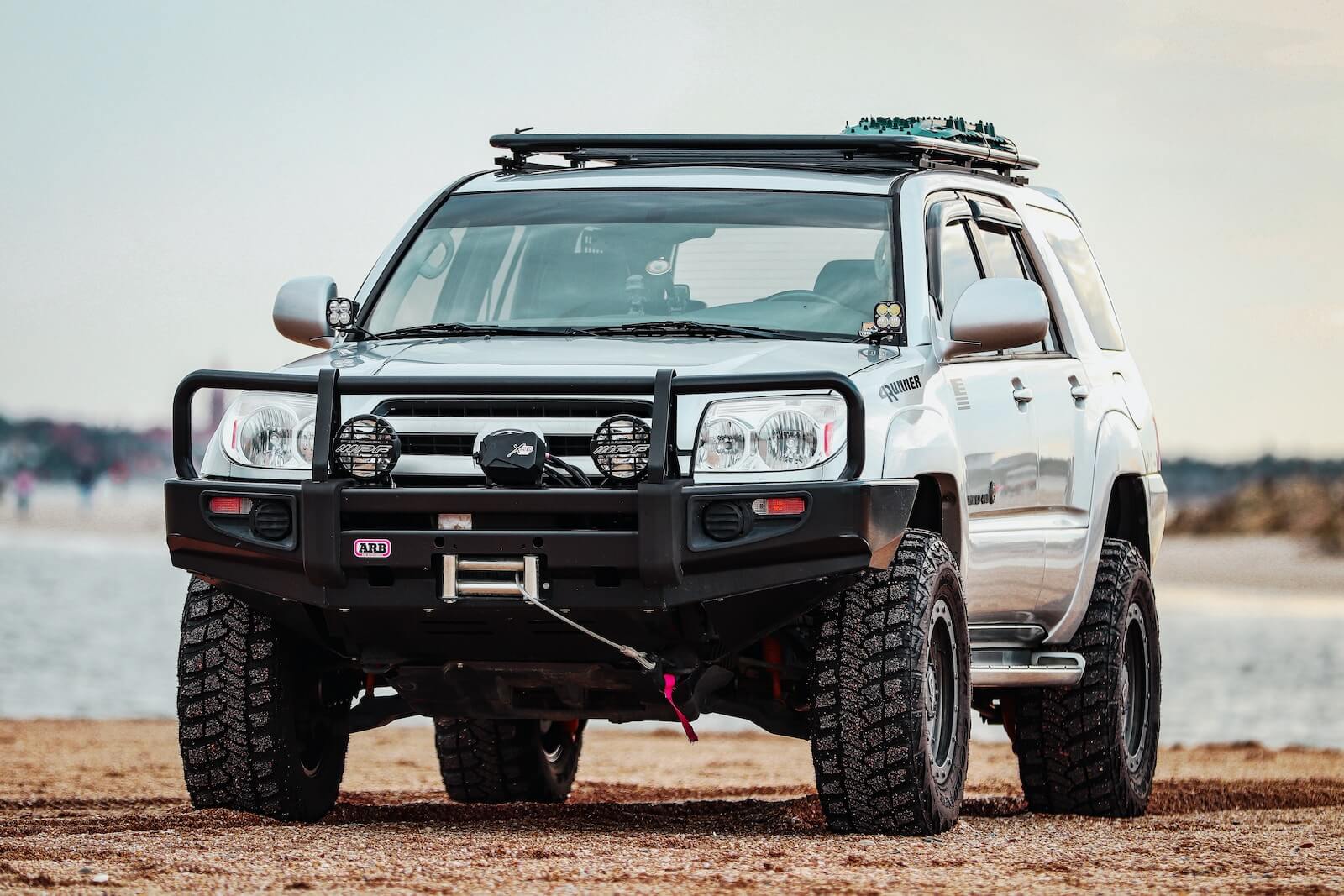 Toyota 4Runner on a dirt road