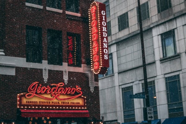 Giordano's Pizza in Chicago