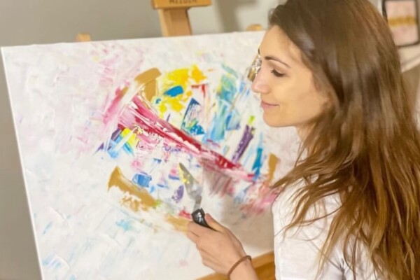 Sarah Kraning, a person with synesthesia.