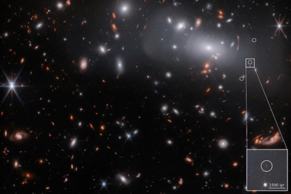 James Webb images of a tiny galaxy