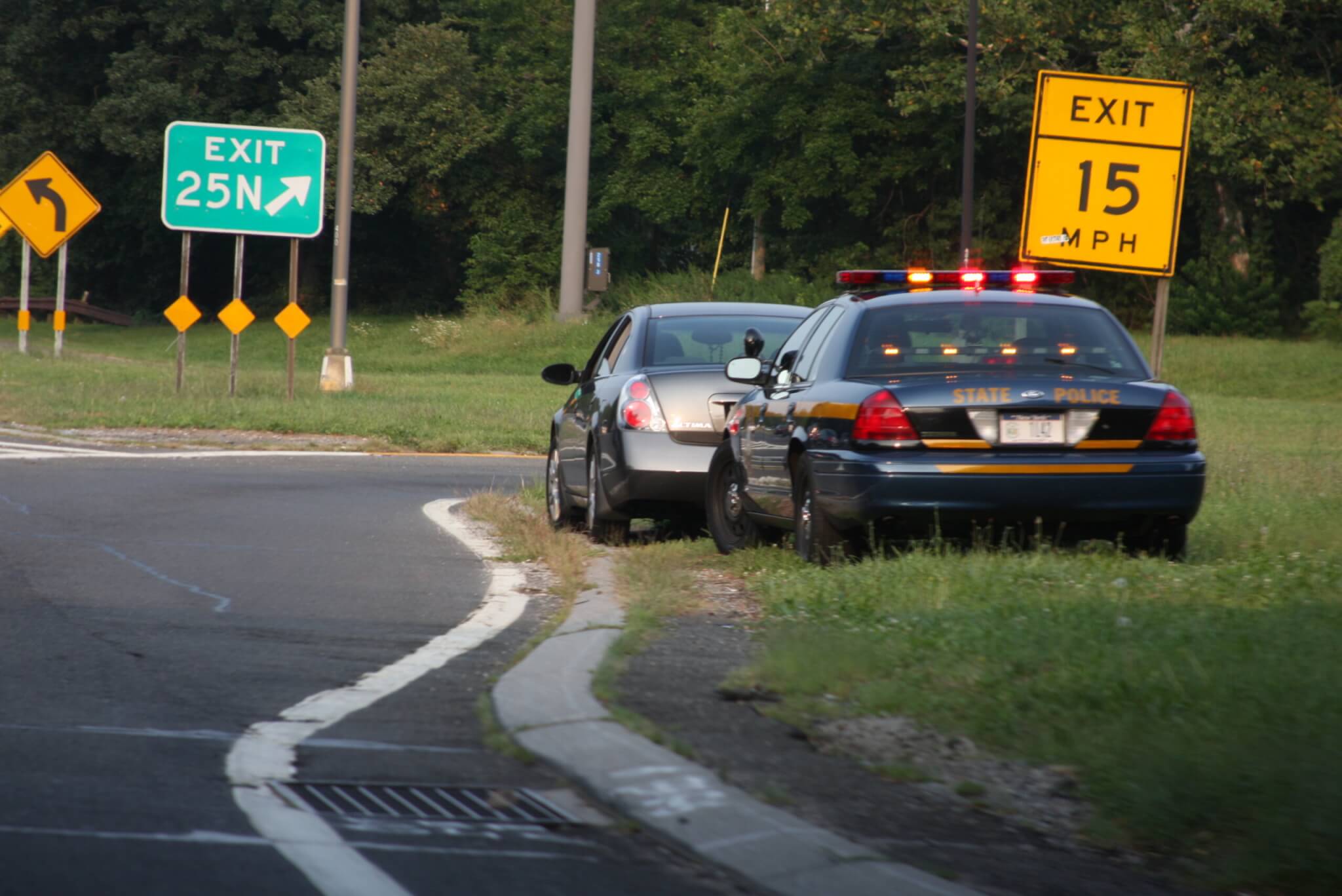 police traffic stop