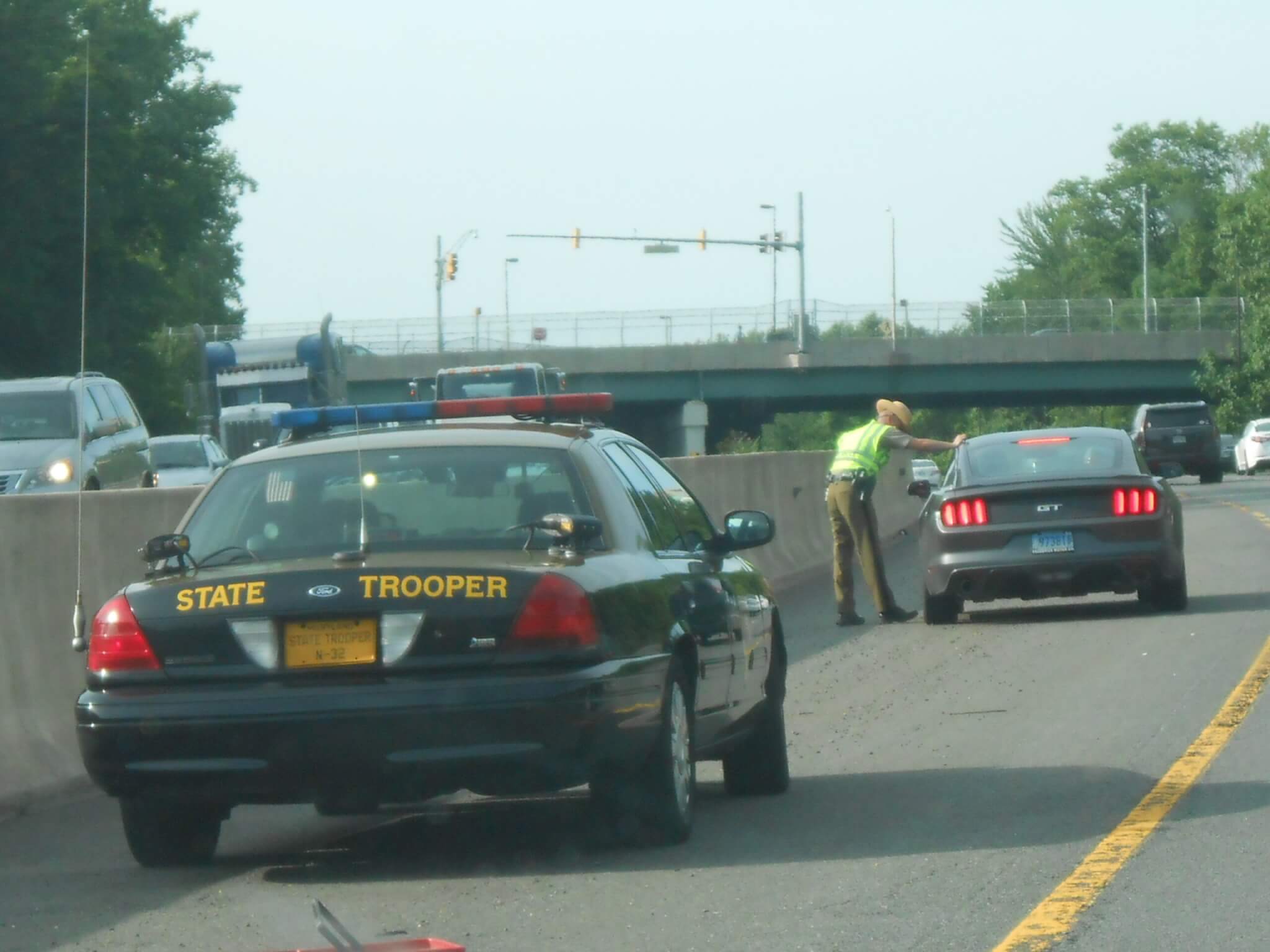 police traffic stop