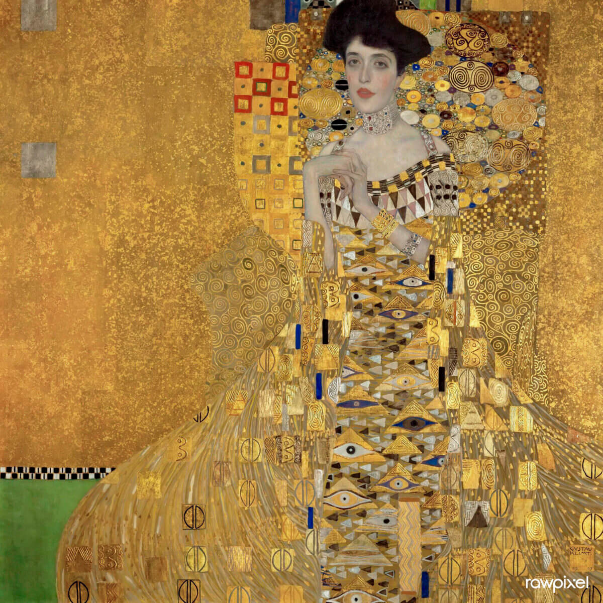 Gustav Klimt's Portrait of Adele Bloch-Bauer I (1907)