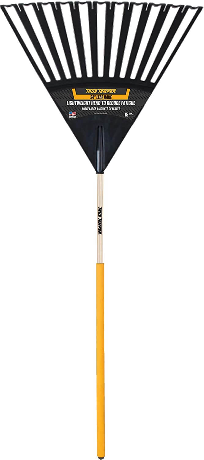 True Temper Poly Leaf Rake