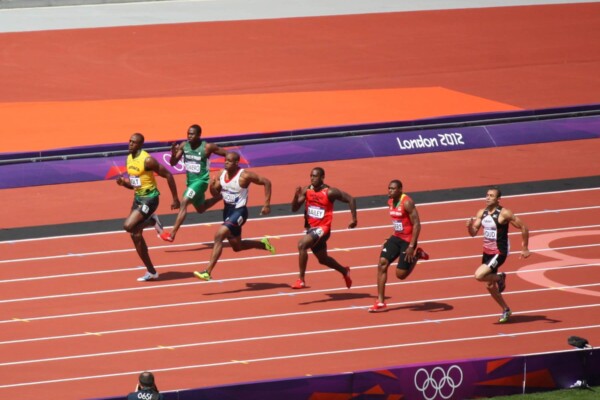 Usain Bolt running