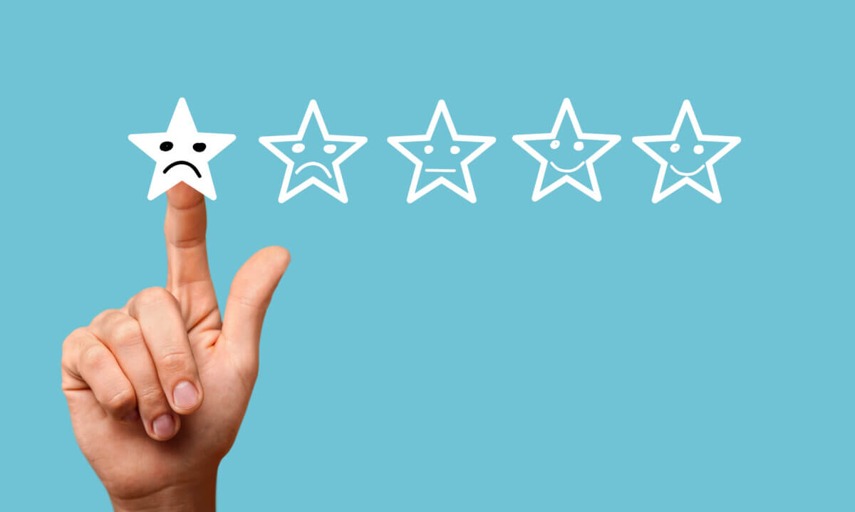 One star review for bad business