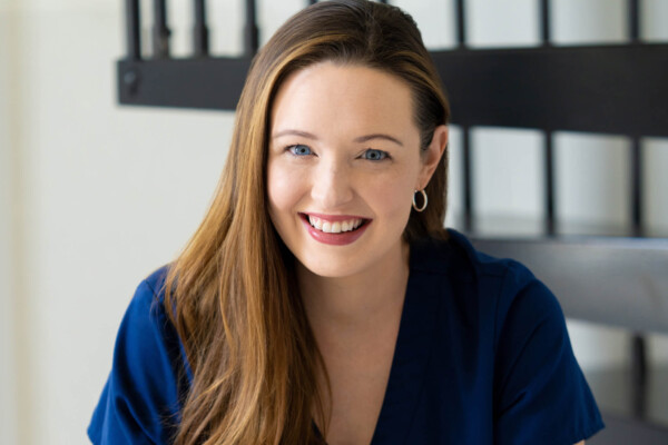 Hadley Vlahos, 30, has worked as an at home end-of-life carer for eight years.