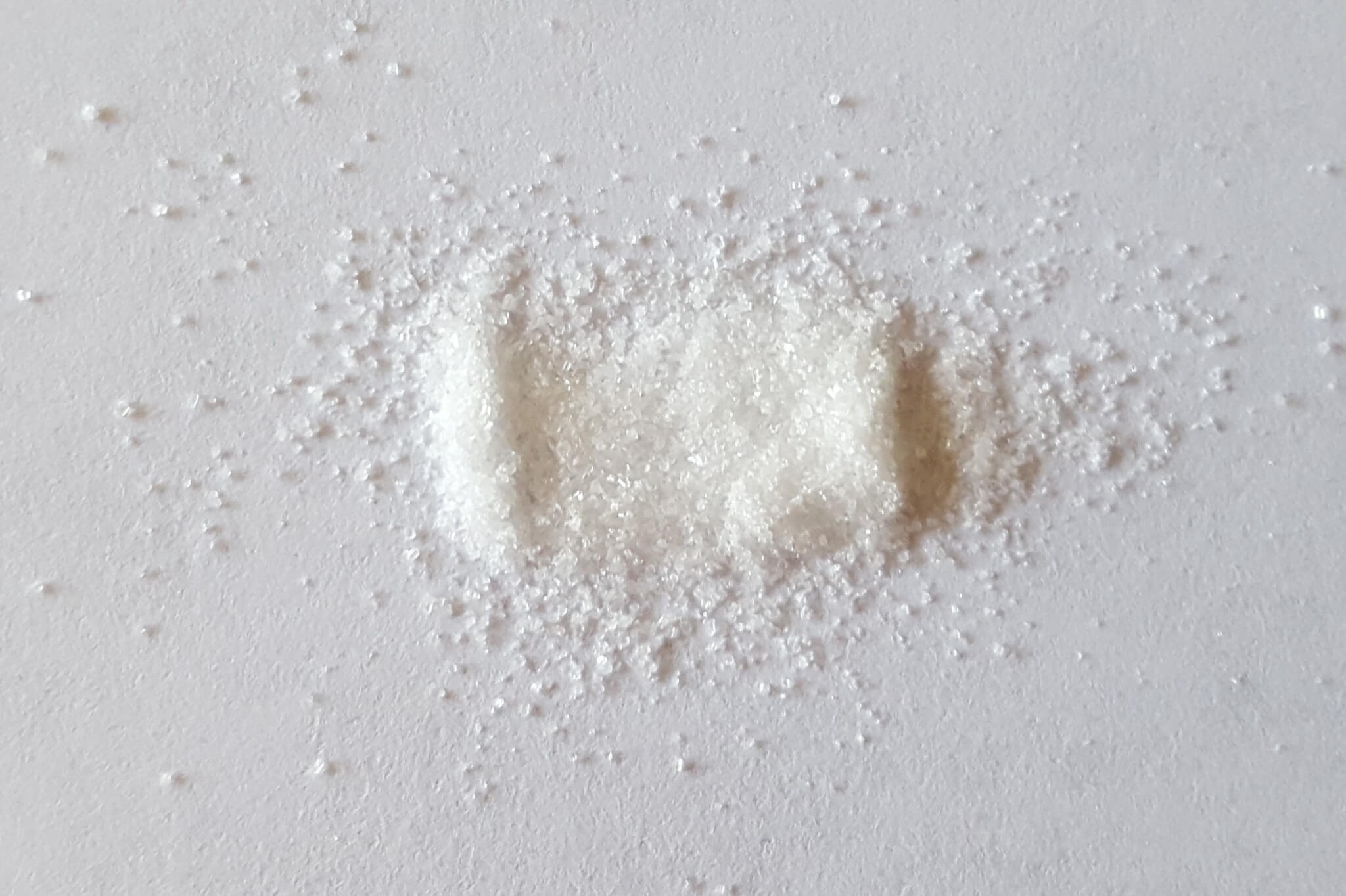 Ketamine on a table