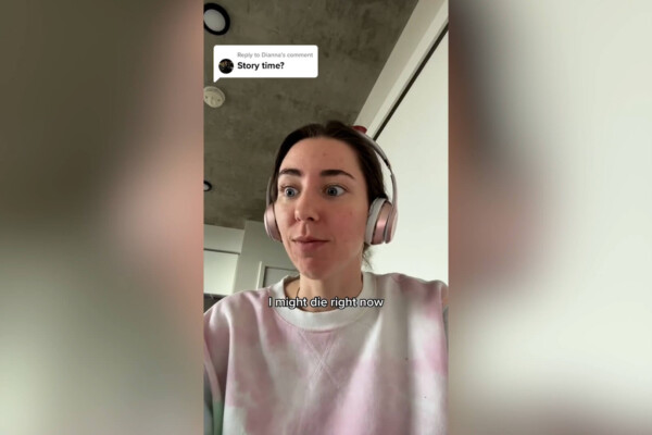 Ex-vegan Kai-Lee Worsley in an online video.