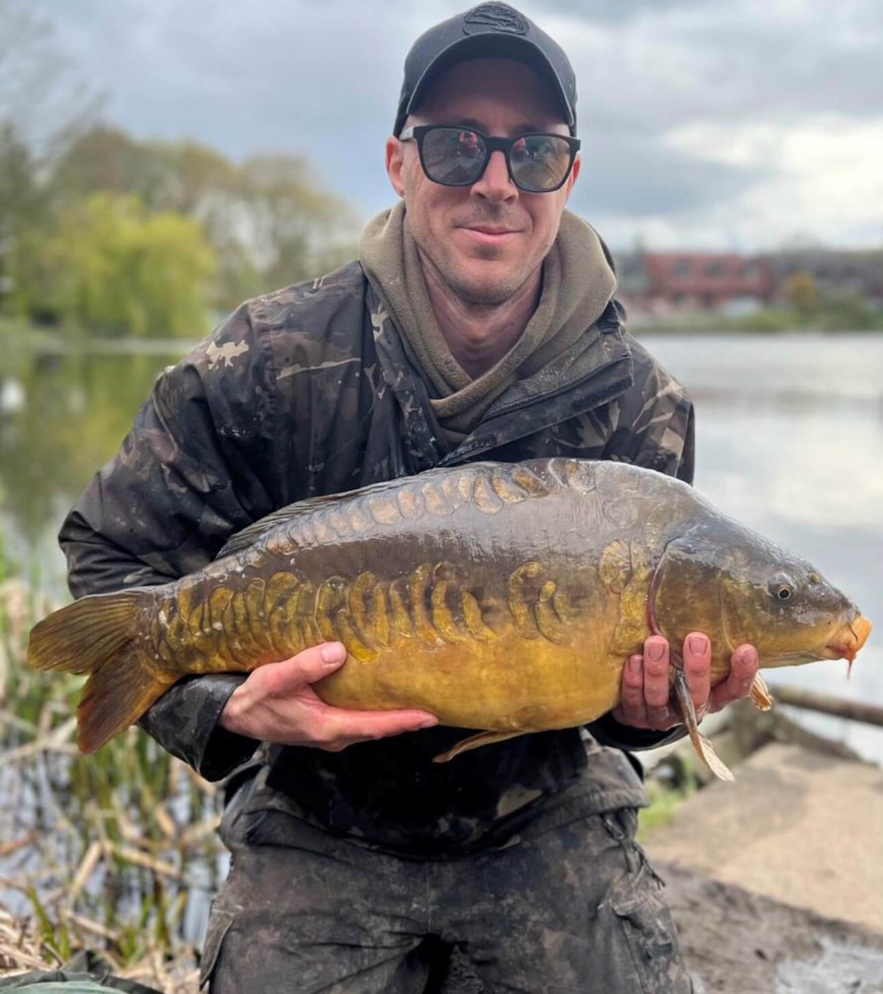 Andy Beeman holding a fish