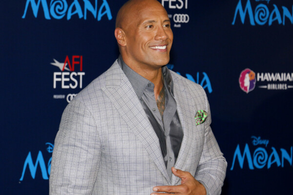 Dwayne Johnson at the AFI FEST 2016 Premiere of "Moana" in 2016