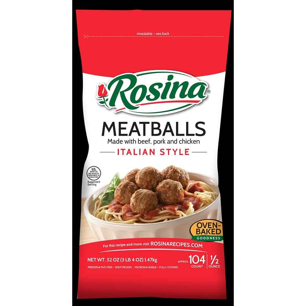 Rosina Italian Style Meatballs