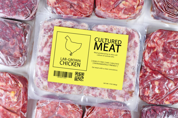 Cultured chicken package