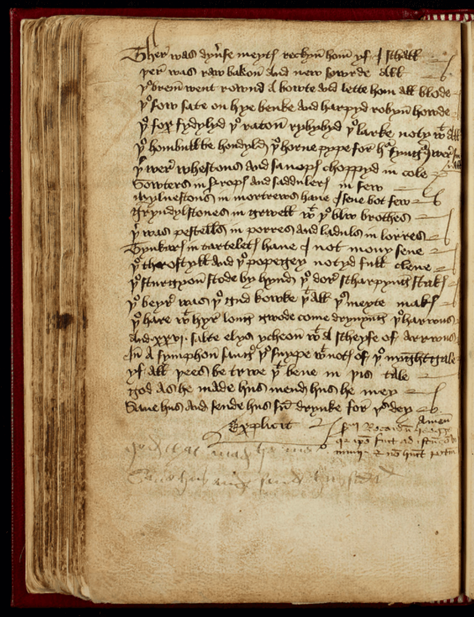 Low-Res_Heege Manuscript_60v_scribe comment about attending feast_credit_National Library of Scotland.jpg