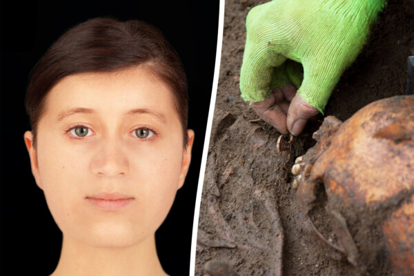 facial reconstruction of 7th century girl
