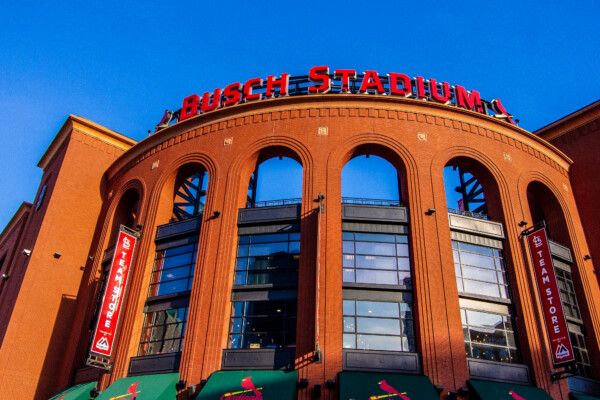 Busch Stadium in St. Louis, Missouri